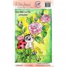 LPF-ROSE-01   LA PETITE FRANÇAISE LA VIE EN ROSE TAMPONS CLEAR CAMILLE LA CHENILLE