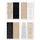 FDA125002   FLORILEGES DESIGN COLLECTION HARMONIE 120 STICKERS PETITS MESSAGES