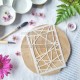 CHOU & FLOWERS COLLECTION VIBRATIONS POCHOIR ABSTRACT