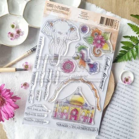 CHOU & FLOWERS COLLECTION VIBRATIONS TAMPON CLEAR INDIA DREAM