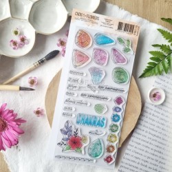 CHOU & FLOWERS COLLECTION VIBRATIONS TAMPON CLEAR CHAKRAS