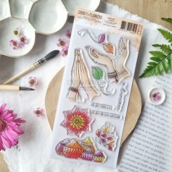 CHOU & FLOWERS COLLECTION VIBRATIONS TAMPON CLEAR LES MAINS