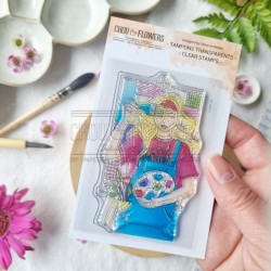 CHOU & FLOWERS COLLECTION VIBRATIONS TAMPON CLEAR FILLE ARTISTE