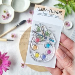 CHOU & FLOWERS COLLECTION VIBRATIONS TAMPON CLEAR PALETTE ARTISTE