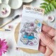 CHOU & FLOWERS COLLECTION VIBRATIONS TAMPON CLEAR DOUDOU CRÉATIF
