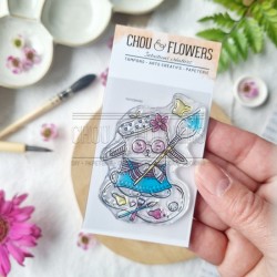 CHOU & FLOWERS COLLECTION VIBRATIONS TAMPON CLEAR DOUDOU CRÉATIF