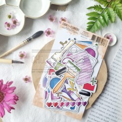 CHOU & FLOWERS COLLECTION VIBRATIONS DIE CUTS ARTISTE