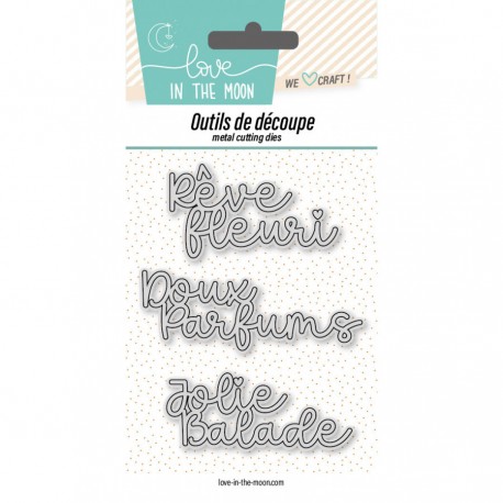 DCU-MEGALO-13   LOVE IN THE MOON TRIO DE MATRICES EXPRESSIONS ET MOTS