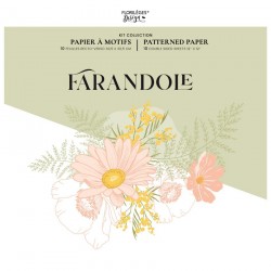 FDPI225011    FLORILEGES DESIGN COLLECTION FARANDOLE KIT IMPRIMÉ x10 feuilles