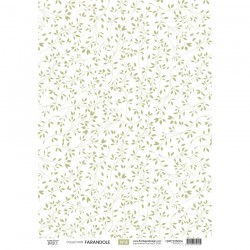 FDPC225004   FLORILEGES DESIGN COLLECTION FARANDOLE PAPIER CALQUE 4   A4