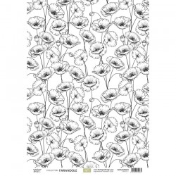 FDPC225001   FLORILEGES DESIGN COLLECTION FARANDOLE PAPIER CALQUE 1   A4