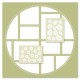 FDS225001   FLORILEGES DESIGN COLLECTION FARANDOLE KIT 3 POCHOIRS MY STORYBOARD 5