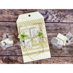 FDDC225002   FLORILEGES DESIGN COLLECTION FARANDOLE 32 DIE CUTS CALQUE
