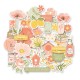 FDDC225001   FLORILEGES DESIGN COLLECTION FARANDOLE 34 DIE CUTS IMPRIMÉS