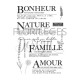 FDCL225003   FLORILEGES DESIGN COLLECTION FARANDOLE TAMPONS CLEAR DÉFINITIONS ESSENTIELLES