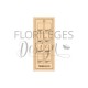 FG225021   FLORILEGES DESIGN FARANDOLE TAMPON BOIS NUANCIER D'AMBIANCE