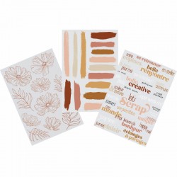 HPLF-LSM-RUB   HA PI LITTLE FOX COLLECTION LE SCRAP ET MOI TRANSFERTS