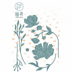 HPLF-LSM-D2510   HA PI LITTLE FOX COLLECTION LE SCRAP ET MOI MATRICES DE DÉCOUPE JOLIES FLEURS