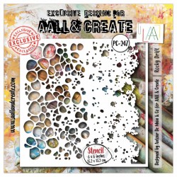 247   AALL & CREATE STENCIL 247 ROCKY DRIFT