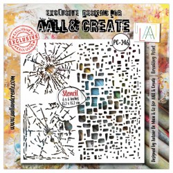 246   AALL & CREATE STENCIL 246 BREAKING POINT