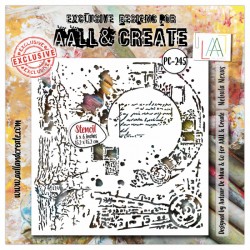 245   AALL & CREATE STENCIL 245 NEBULA NEXUS