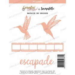 LORELAÏ DESIGN COLLECTION CARNET D'ÉVASION DIES ESCAPADE