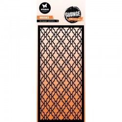 SL-GR-MASK336   STUDIO LIGHT  COLLECTION GRUNGE MASK STENCIL WALLPAPER PATTERN
