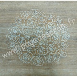 PDS MASK ROSES 17cm X 19cm
