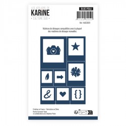 KAD3801   LES ATELIERS DE KARINE CULTURE SUD DIES BLOC POLA