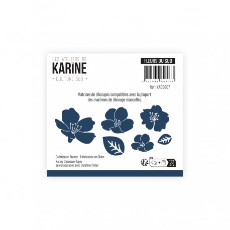 KAD3807   LES ATELIERS DE KARINE CULTURE SUD DIES FLEURS DU SUD
