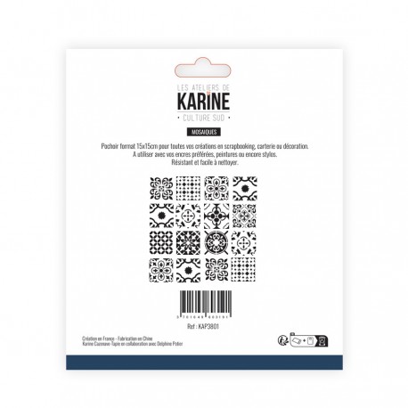 LES ATELIERS DE KARINE CULTURE SUD POCHOIR MOSAIQUES