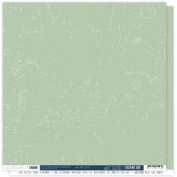 KAC3814   LES ATELIERS DE KARINE CULTURE SUD VERT OLIVE 30.5 cm x 30.5 cm