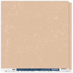 KAC3809   LES ATELIERS DE KARINE CULTURE SUD BEIGE NATUREL 30.5 cm x 30.5 cm