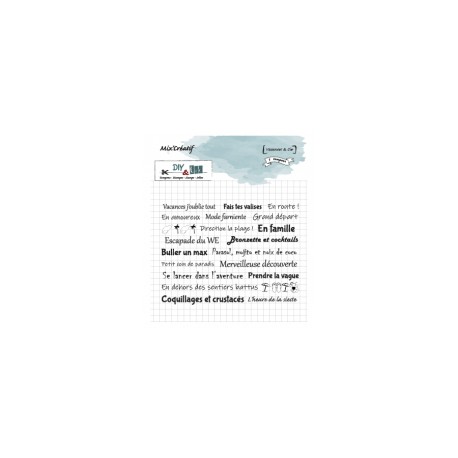 22506-01    DIY & Cie  TAMPON CLEAR VACANCES ET CIE