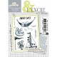 EI-58-A6-05   L'ENCRE ET L'IMAGE TAMPONS CLEAR LES TROTTE-MENU PRENNENT LE LARGE