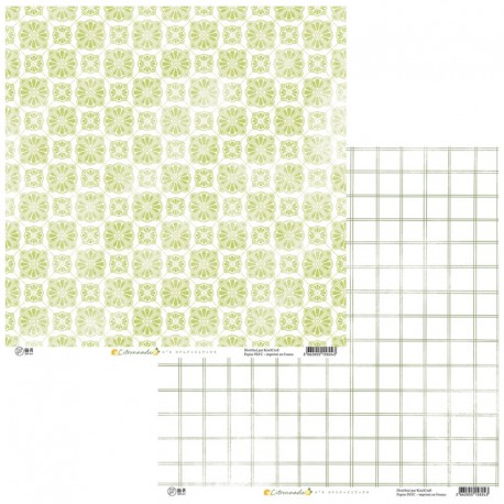HPLF-CIT-04   HA PI LITTLE FOX COLLECTION CITRONNADE  N.4  30.5 cm x 30.5 cm