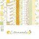 HPLF-CIT-COLL   HA PI LITTLE FOX COLLECTION CITRONNADE  9  papiers imprimés
