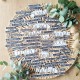 SUD125   CHOU & FLOWERS COLLECTION RÊVE AZUR DIE CUTS JOLIES PHRASES SUD