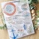 SUD123   CHOU & FLOWERS COLLECTION RÊVE AZUR TAMPON CLEAR LE HUBLOT
