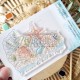 SUD110   CHOU & FLOWERS COLLECTION RÊVE AZUR TAMPON CLEAR LES COQUILLAGES