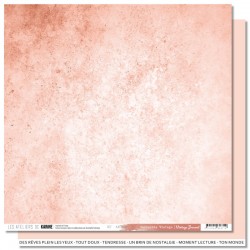 KAC3913   LES ATELIERS DE KARINE VINTAGE JOURNAL TERRACOTTA VINTAGE 30.5 cm x 30.5 cm