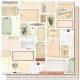 KAC3903   LES ATELIERS DE KARINE VINTAGE JOURNAL LABELS 30.5 cm x 30.5 cm