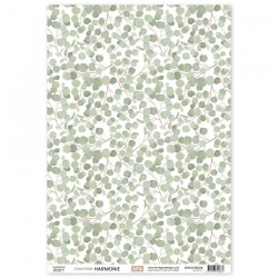 FDPC125004   FLORILEGES DESIGN COLLECTION HARMONIE PAPIER CALQUE 4   A4