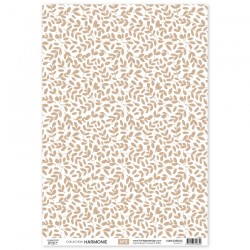 FDPC125003   FLORILEGES DESIGN COLLECTION HARMONIE PAPIER CALQUE 3   A4
