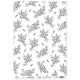 FDPC125001   FLORILEGES DESIGN COLLECTION HARMONIE PAPIER CALQUE 1   A4
