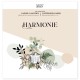 FDPI125003    FLORILEGES DESIGN COLLECTION HARMONIE KIT IMPRIMÉ x10 feuilles