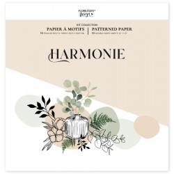 FDPI125003    FLORILEGES DESIGN COLLECTION HARMONIE KIT IMPRIMÉ x10 feuilles