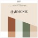 FDPUL125002    FLORILEGES DESIGN COLLECTION HARMONIE KIT UNI x10 feuilles