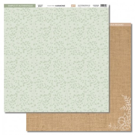FDPI125010   FLORILEGES DESIGN COLLECTION HARMONIE 7  30.5 cm x 30.5 cm