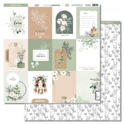 FDPI125004   FLORILEGES DESIGN COLLECTION HARMONIE 1  30.5 cm x 30.5 cm